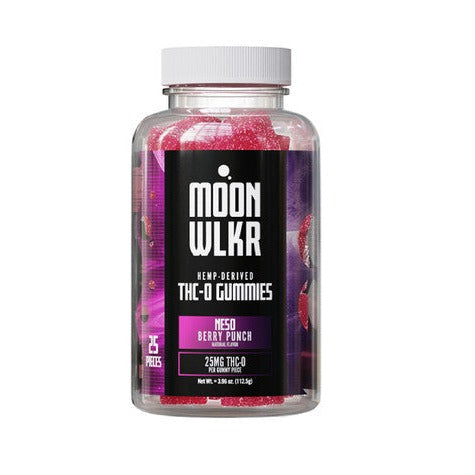 THC Edibles - Berry Punch Neso Gummies - 25mg - By MoonWLKR Best Price