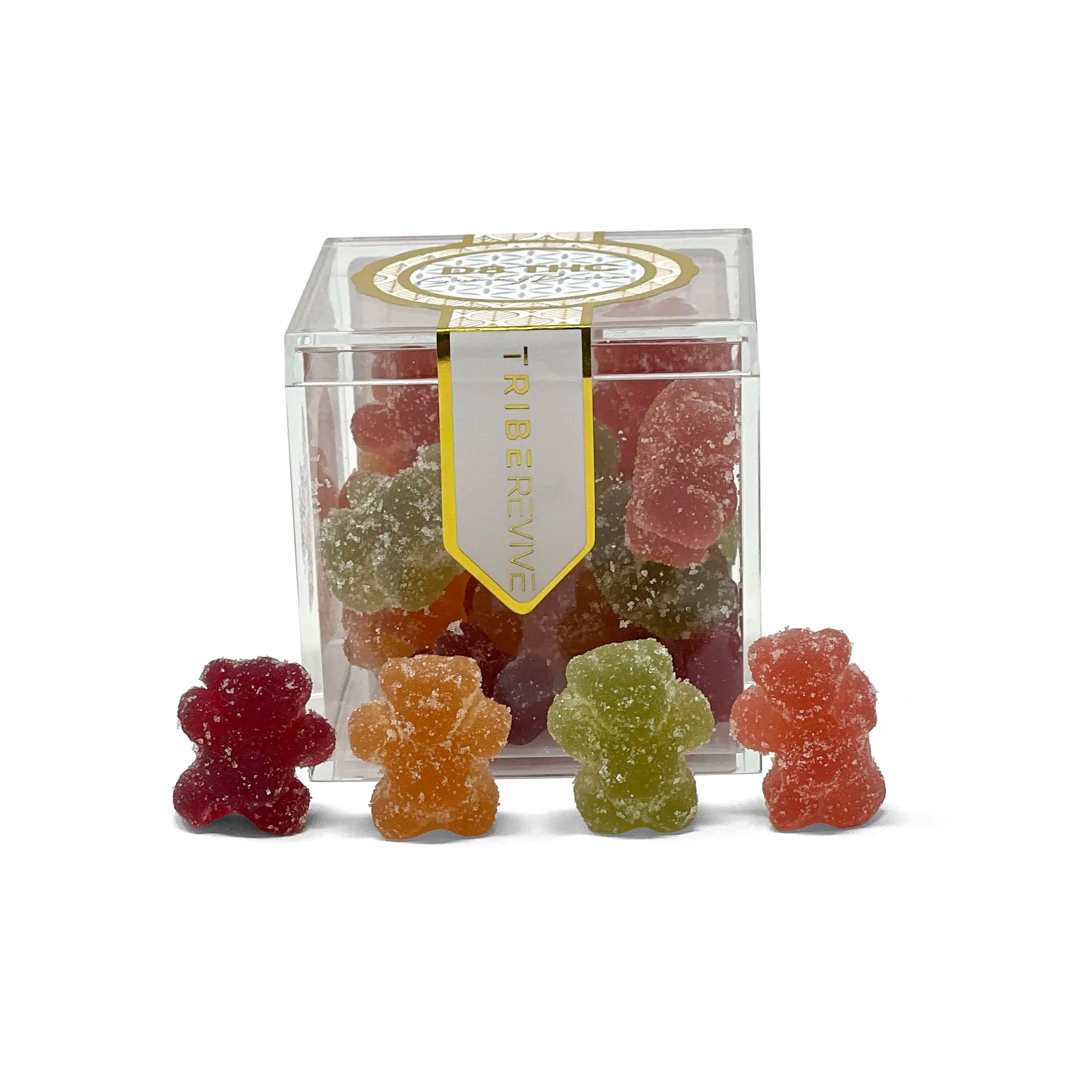 TribeTokes 2-Pack Delta 8 THC Gummies | Made With Real Fruit | 500MG Per Box Best Price