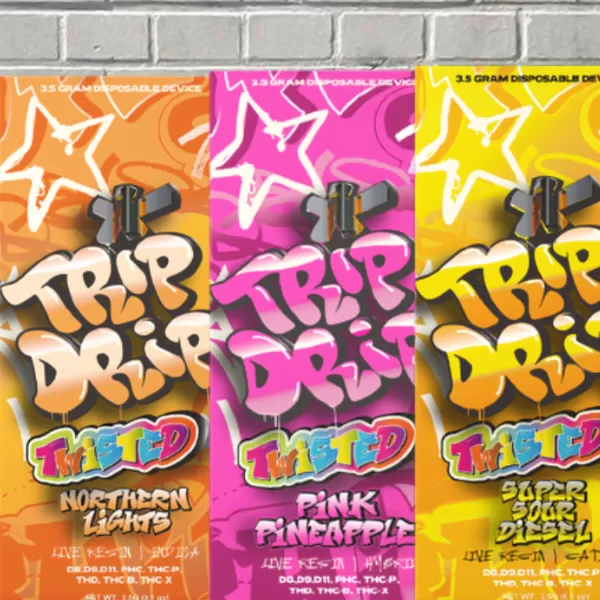 Trip Drip Live Resin Twisted Disposable 3.5g Best Price