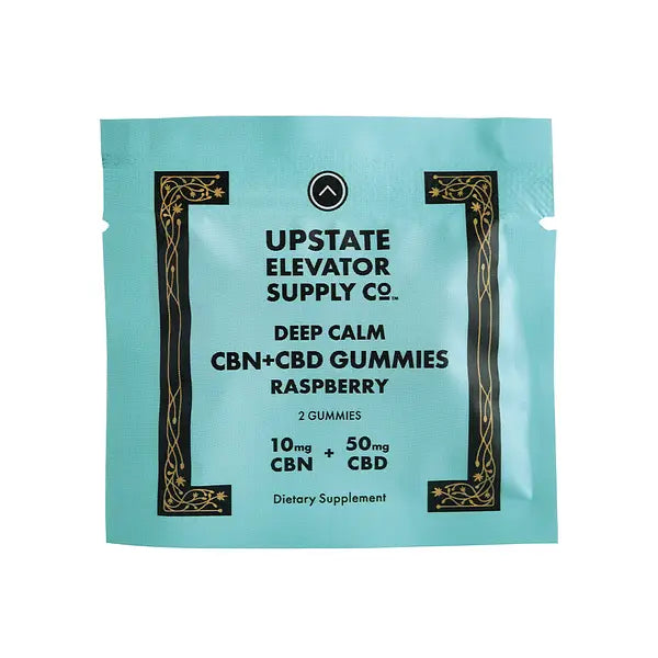 Upstate Elevator 60mg Deep Calm CBN+CBD Raspberry Gummies Best Price