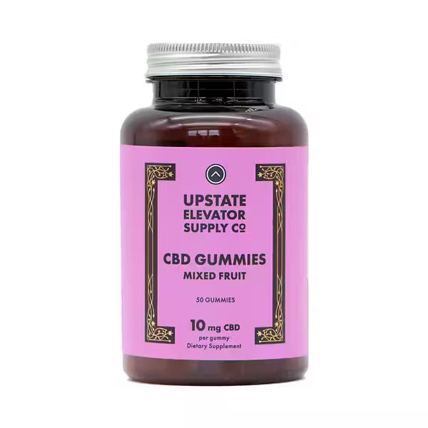 Upstate Elevator CBD Gummies | 10MG MIXED FRUIT CBD GUMMIES Best Price