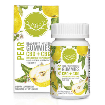 WYLD CBD Edible Lemon Gummies 25MG Best Price