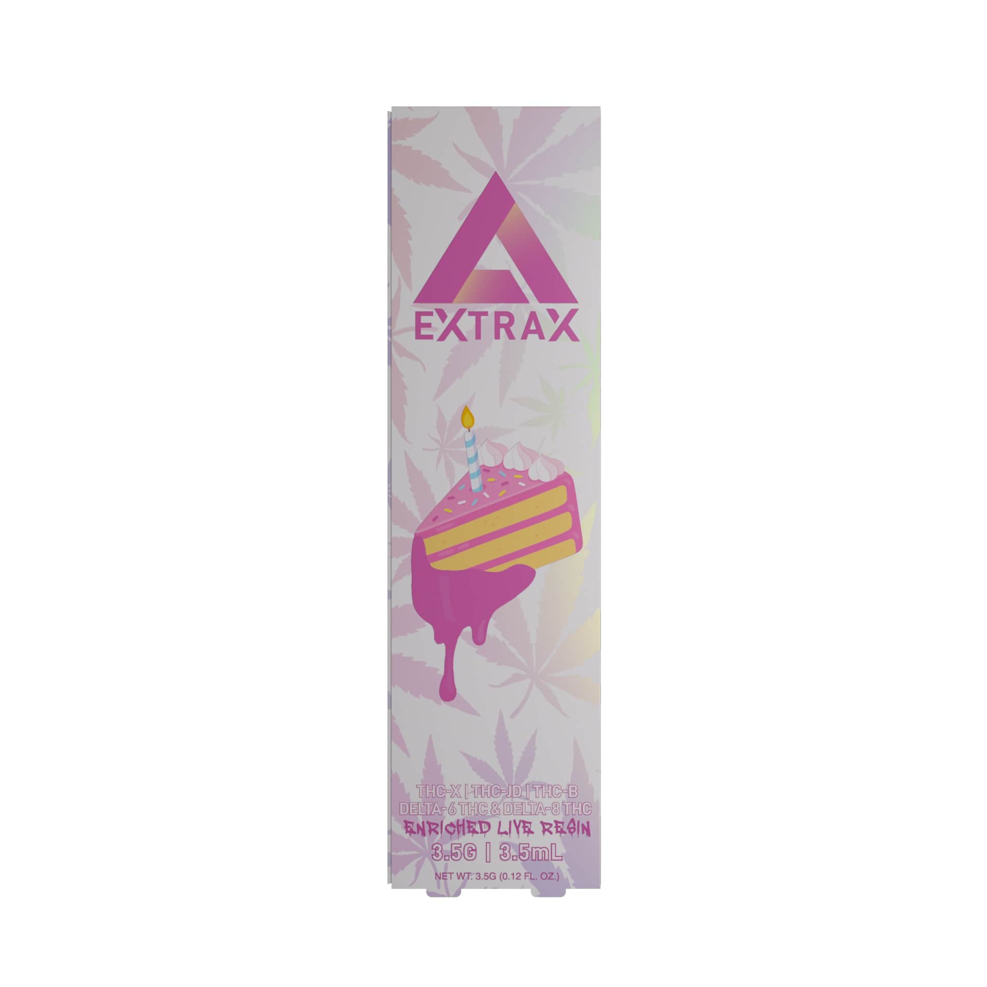 Delta Extrax Birthday Cake Delta 6 THC-X THC-JD THC-B Live Resin Disposable Best Price