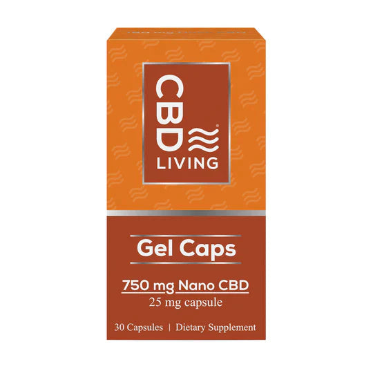 CBD Living | CBD Gel Capsules 750mg - 3000mg Best Price