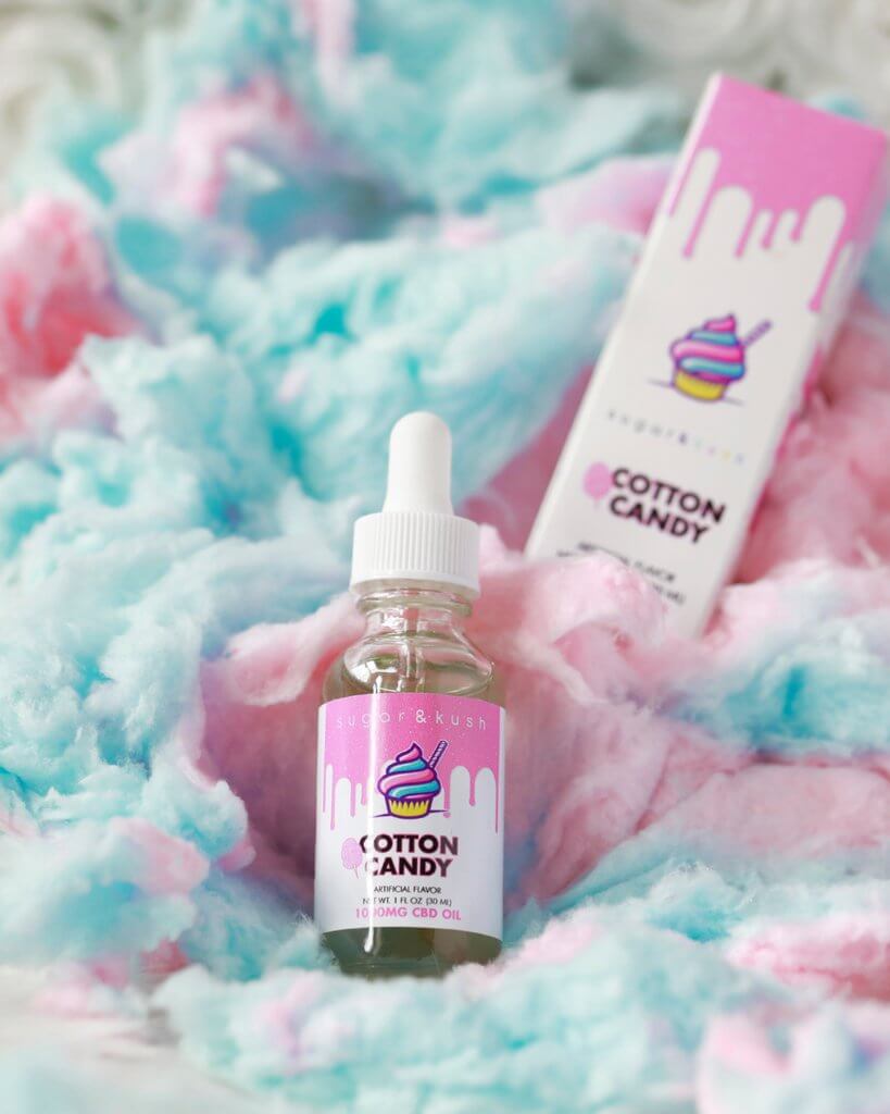 Sugar and Kush Cotton Candy CBD Oil Drops Best Price