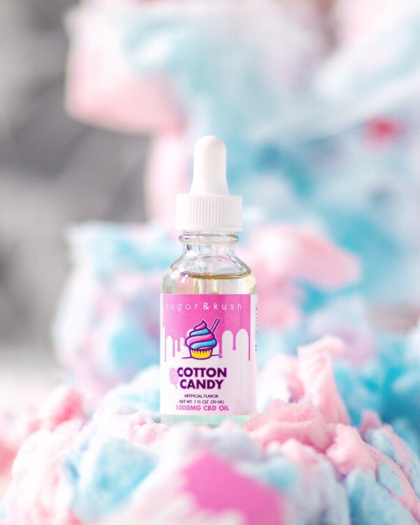 Sugar and Kush Cotton Candy CBD Oil Drops Best Price