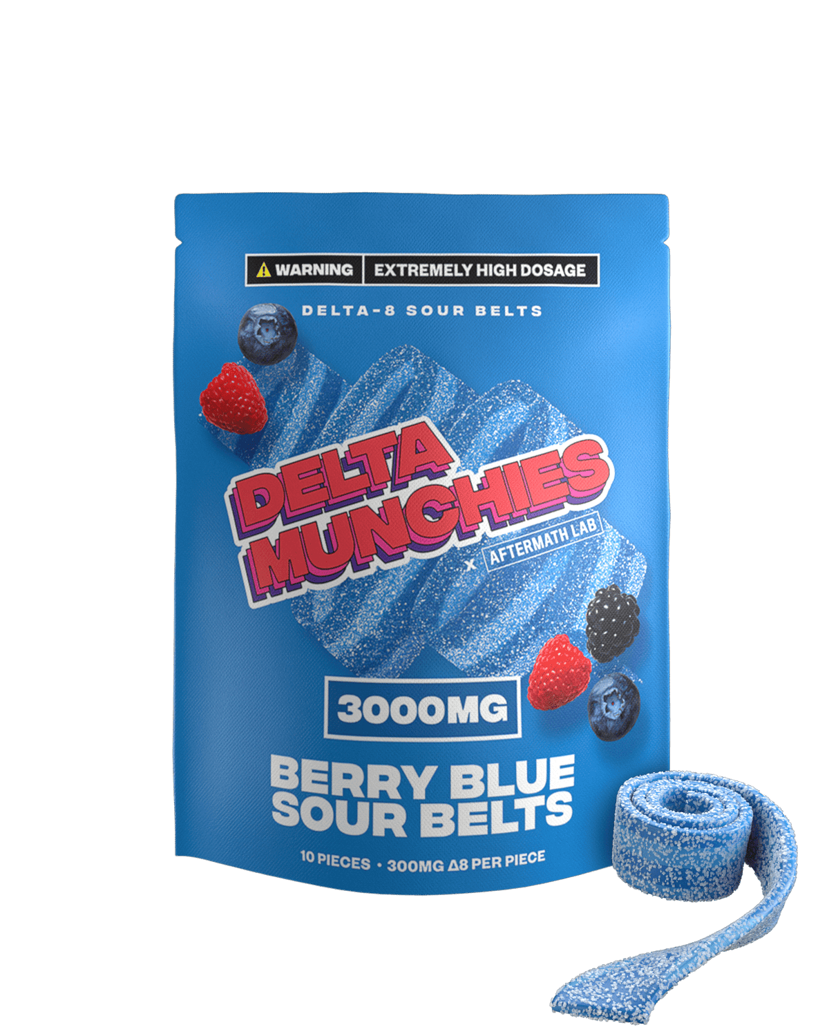 Delta Munchies 3000mg Delta 8 Sour Belts Best Price