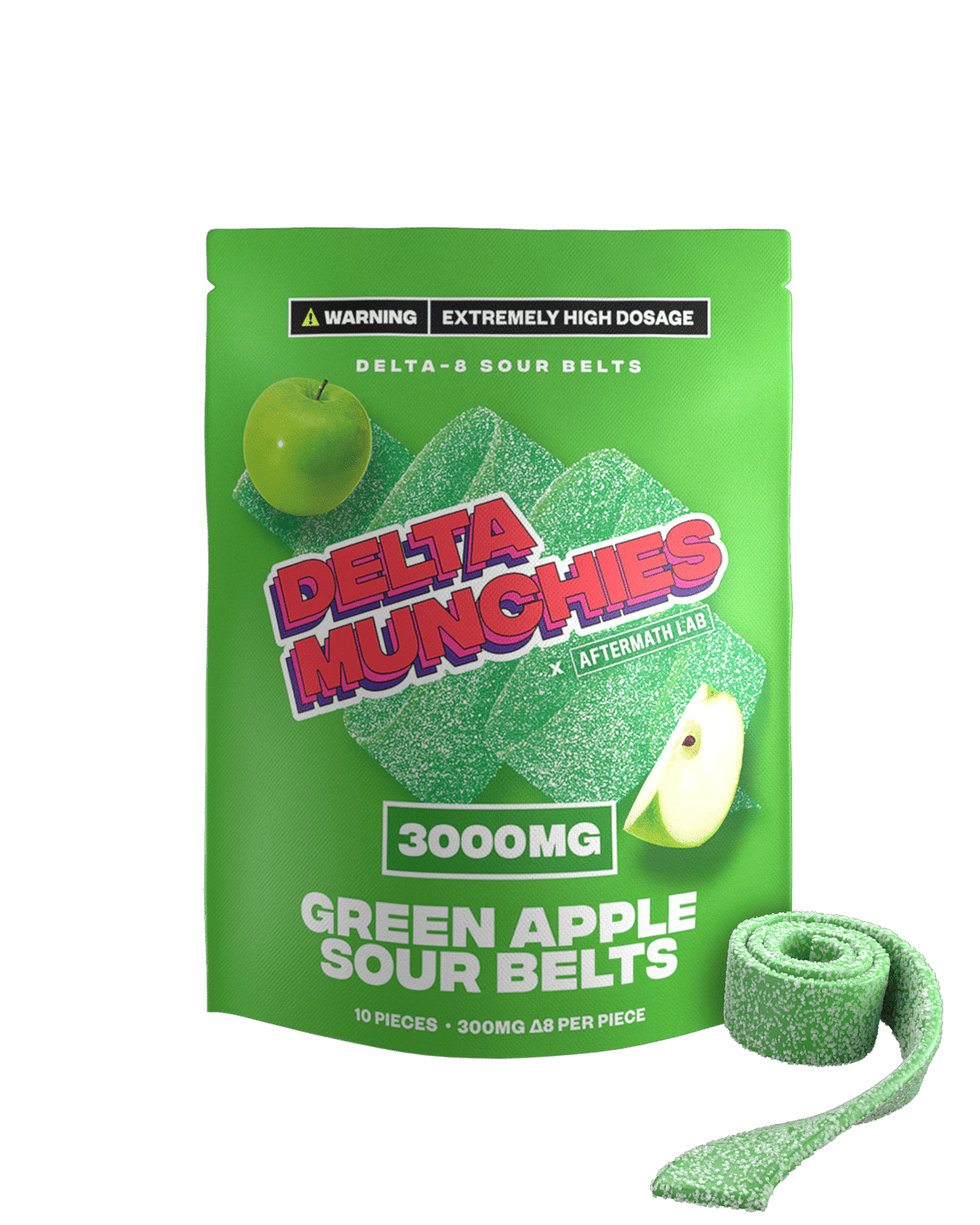 Delta Munchies 3000mg Delta 8 Sour Belts Best Price