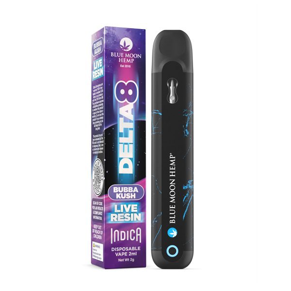 Blue Moon Hemp Delta 8 Live Resin 2 Gram Disposable Vape Pen Best Price