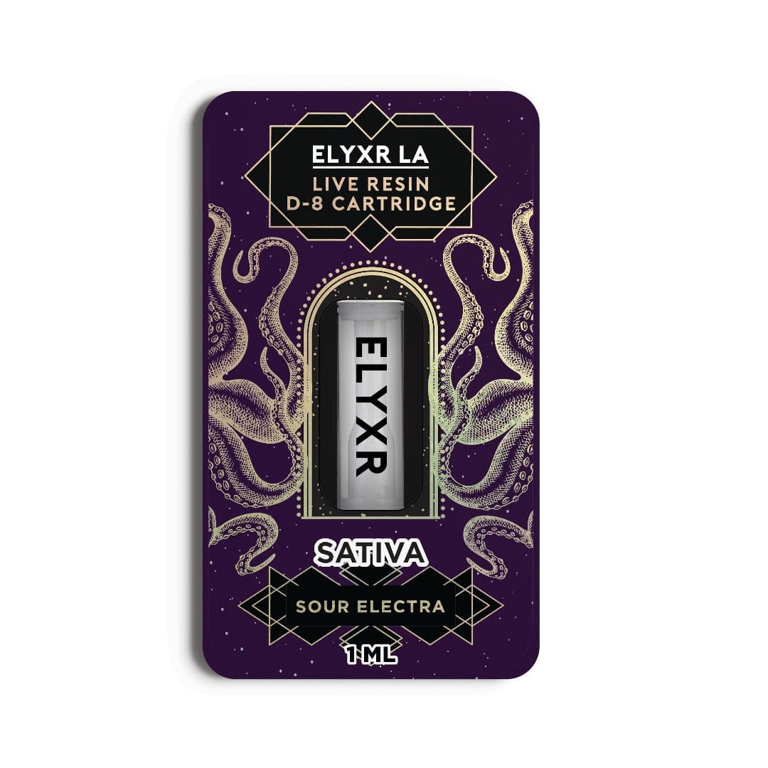 Elyxr Live Resin Delta 8 Cartridge 1 Gram (1000mg) Best Price