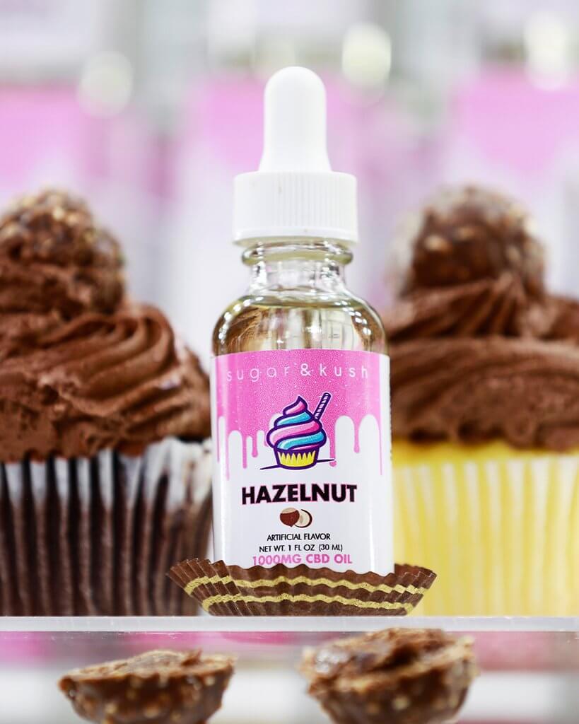 Sugar and Kush Hazelnut CBD Oil Drops Best Price