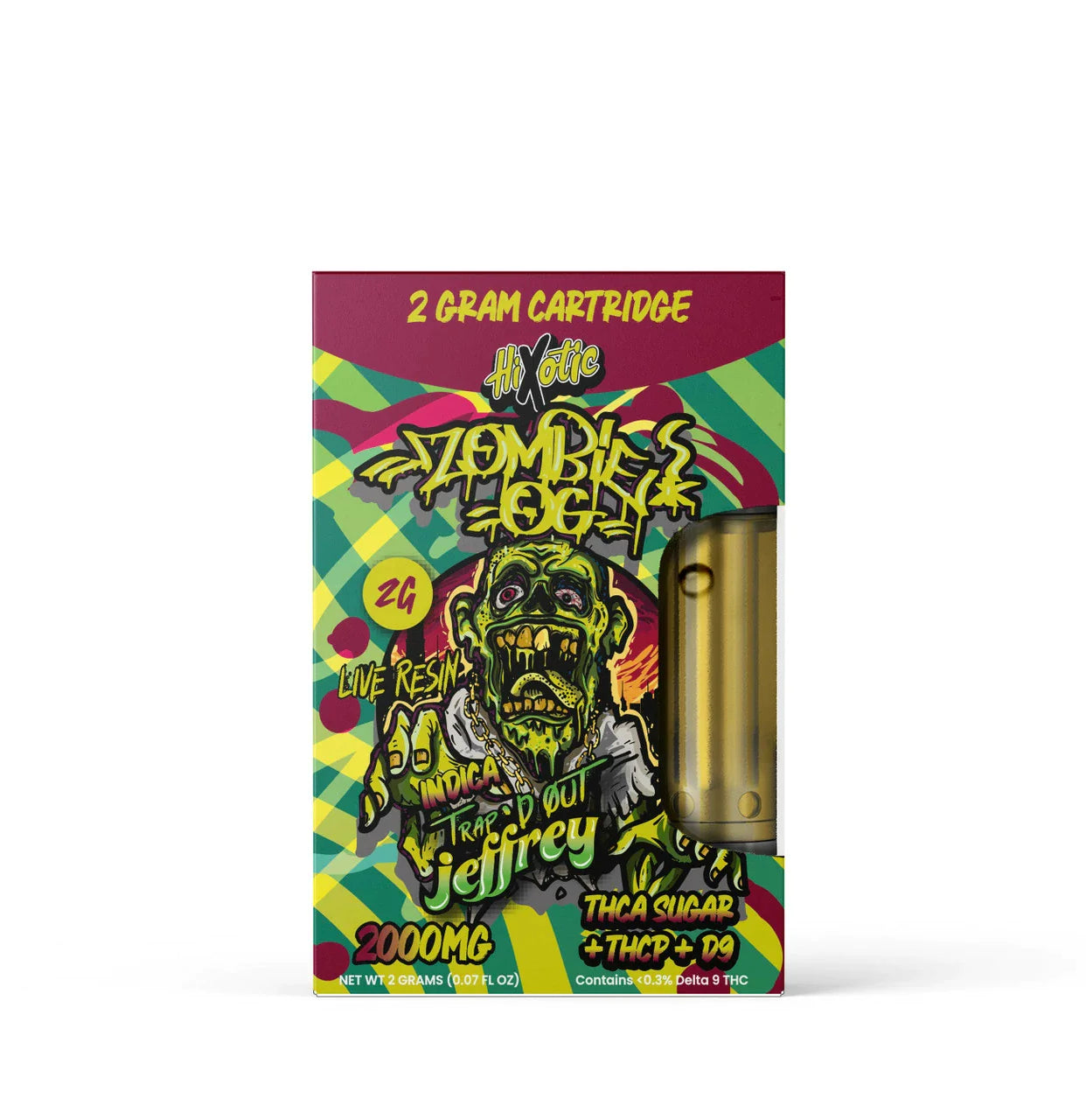 HiXotic Trap’d Out Jeffrey Cartridges 2g Best Price