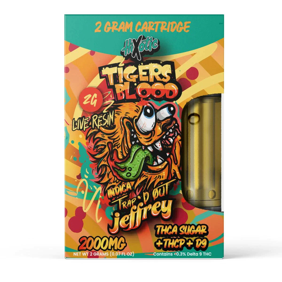 HiXotic Trap’d Out Jeffrey Cartridges 2g Best Price