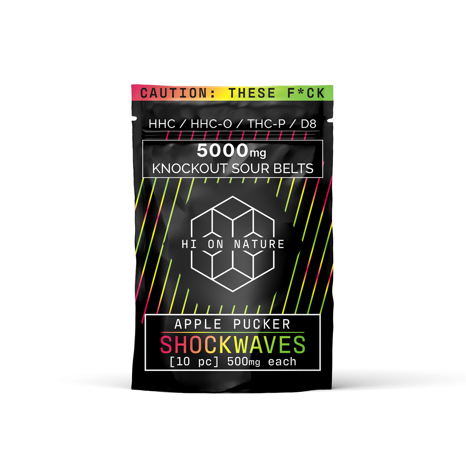 HionNature 5000mg KNOCKOUT SHOCKWAVES - APPLE PUCKER Best Price