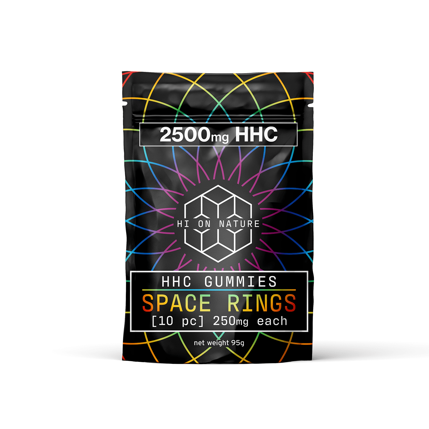 Hi On Nature 2500mg HHC SPACE RINGS - ORIGINAL Best Price