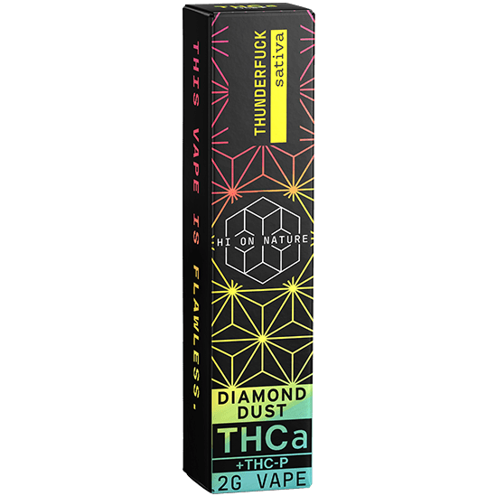 Hi On Nature 2g THCA + THC-P SATIVA VAPE - THUNDERF*CK Best Price