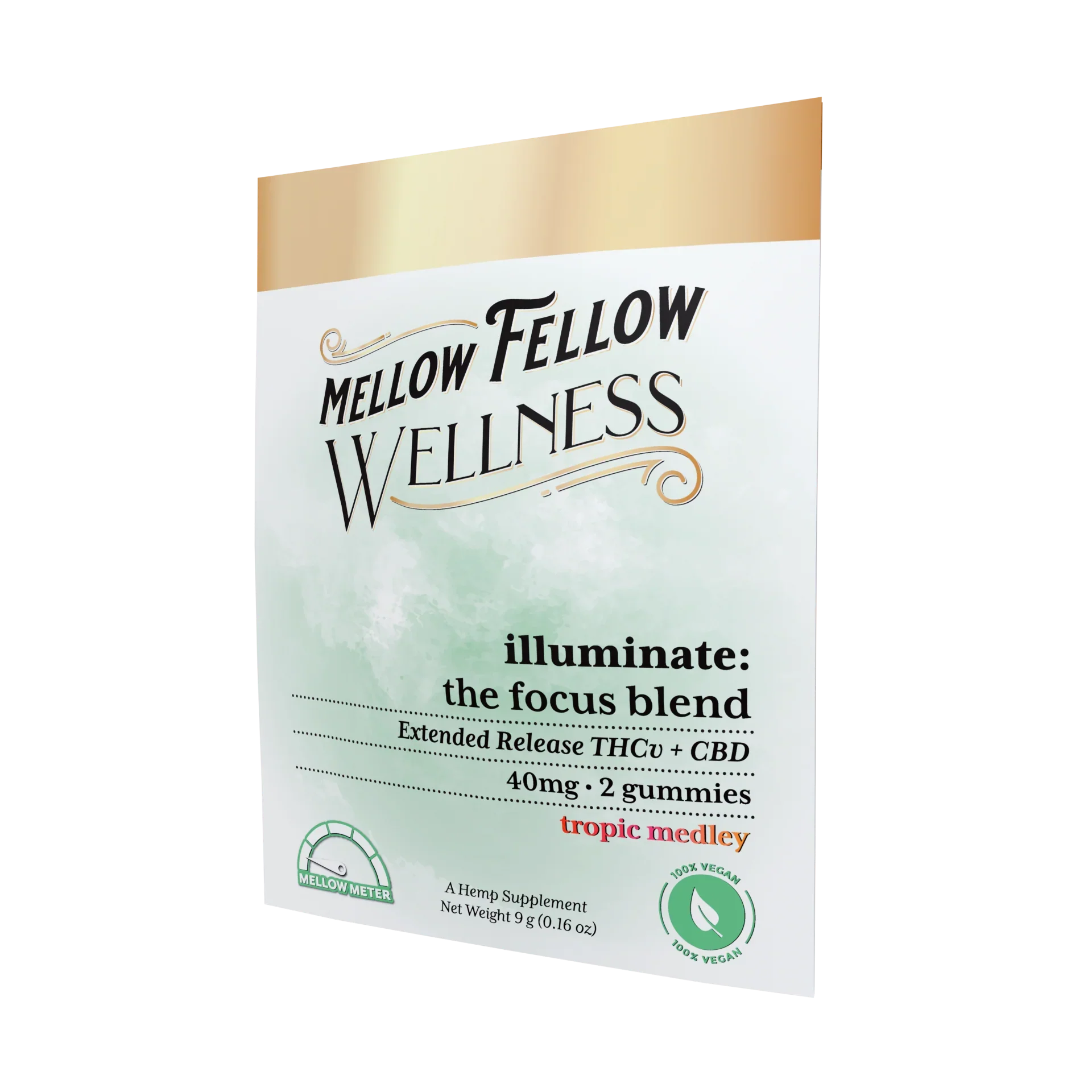 Mellow Fellow Wellness Gummies - Illuminate Blend - Tropic Medley - 40mg Best Price