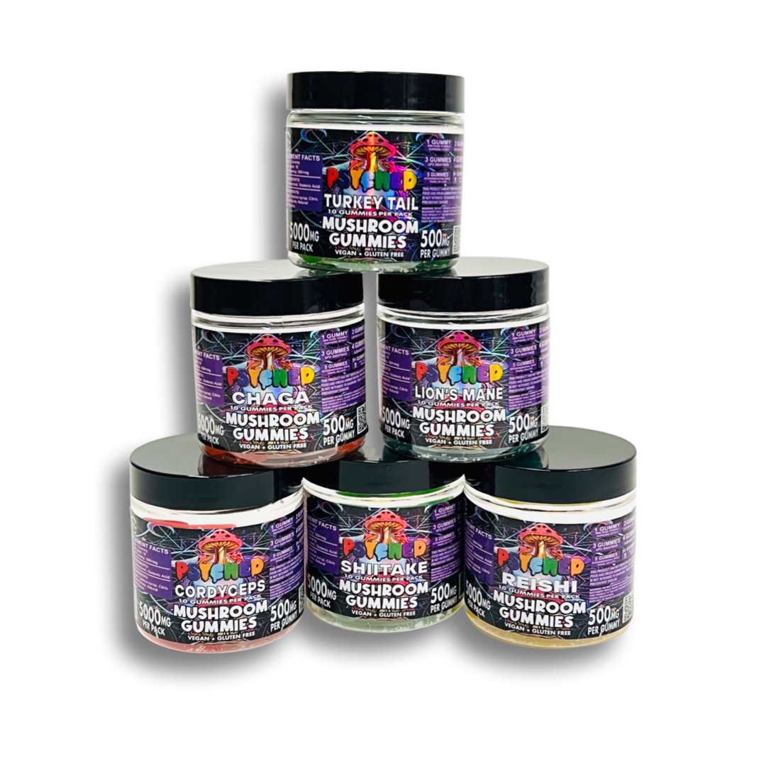 PSYCHED 5000mg EDIBLES (Jars) - Single Unit Best Price