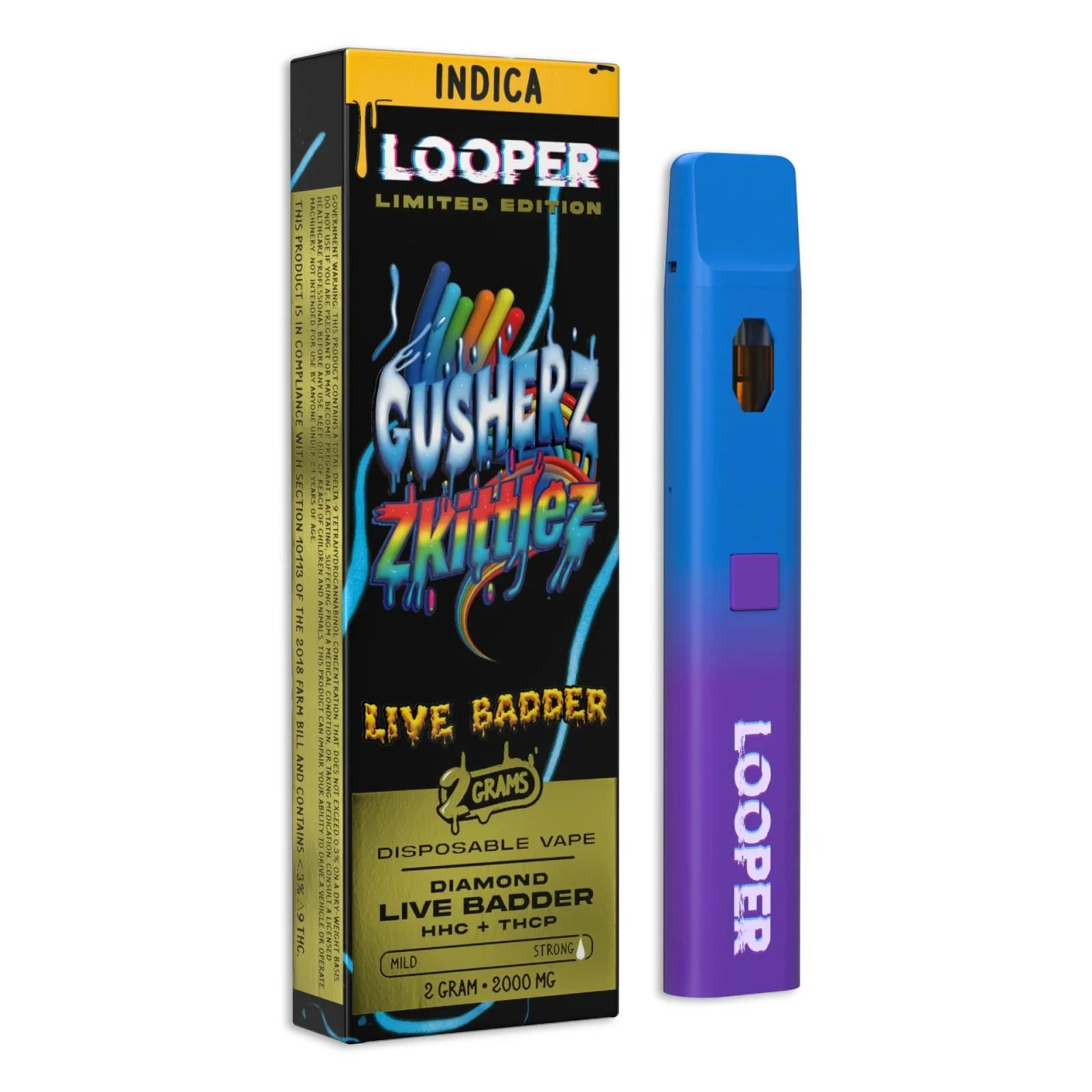 Looper Live Badder Disposable Vape Pens | 2g Best Price