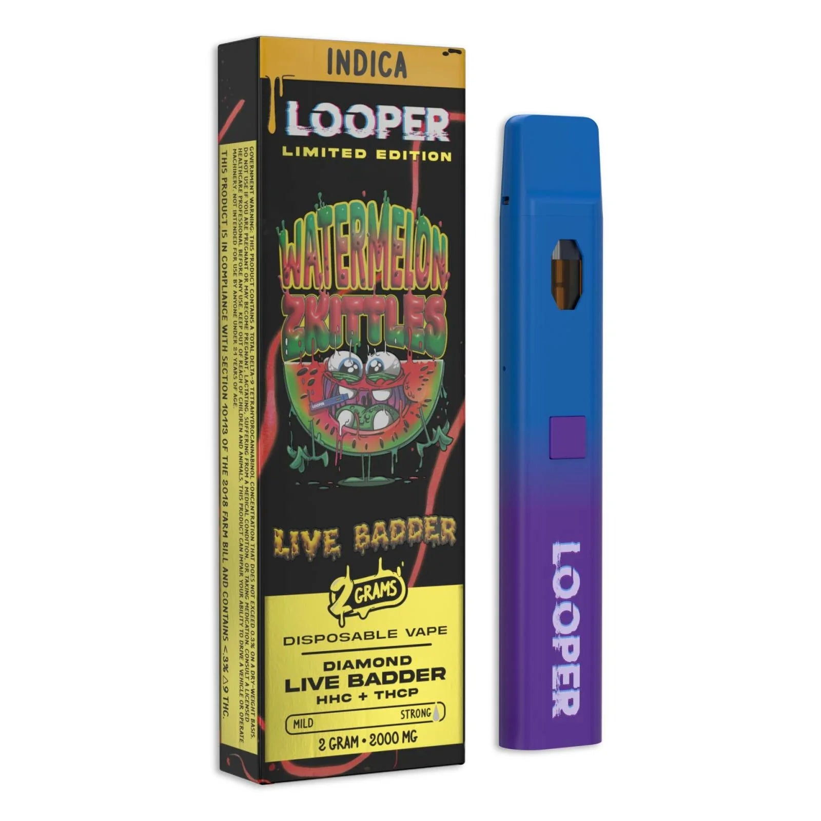 Looper Live Badder Disposable Vape Pens | 2g Best Price