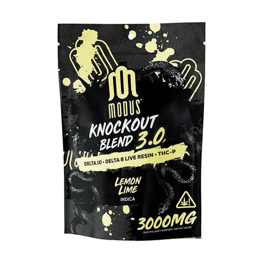 Modus Knockout Blend 3.0 Gummies 3000mg (20pcs) Best Price