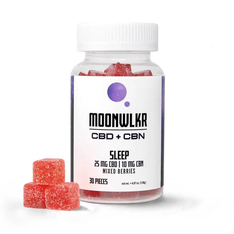 MoonWLKR Mixed Berry CBD:CBN Sleep Gummies 25mg Best Price