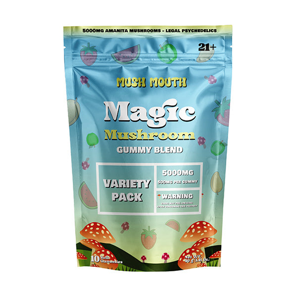 Mush Mouth Magic Mushroom Gummies (5,000mg) Best Price