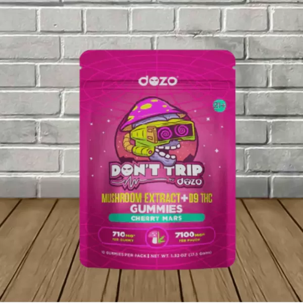 Dozo Don’t Trip Mushroom Extract + D9 Gummies 7100mg Best Price