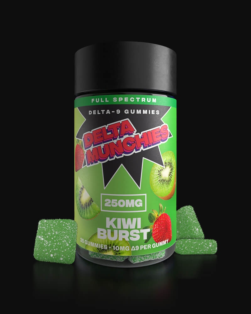 Delta Munchies Kiwi Burst Delta 9 Gummies Best Price