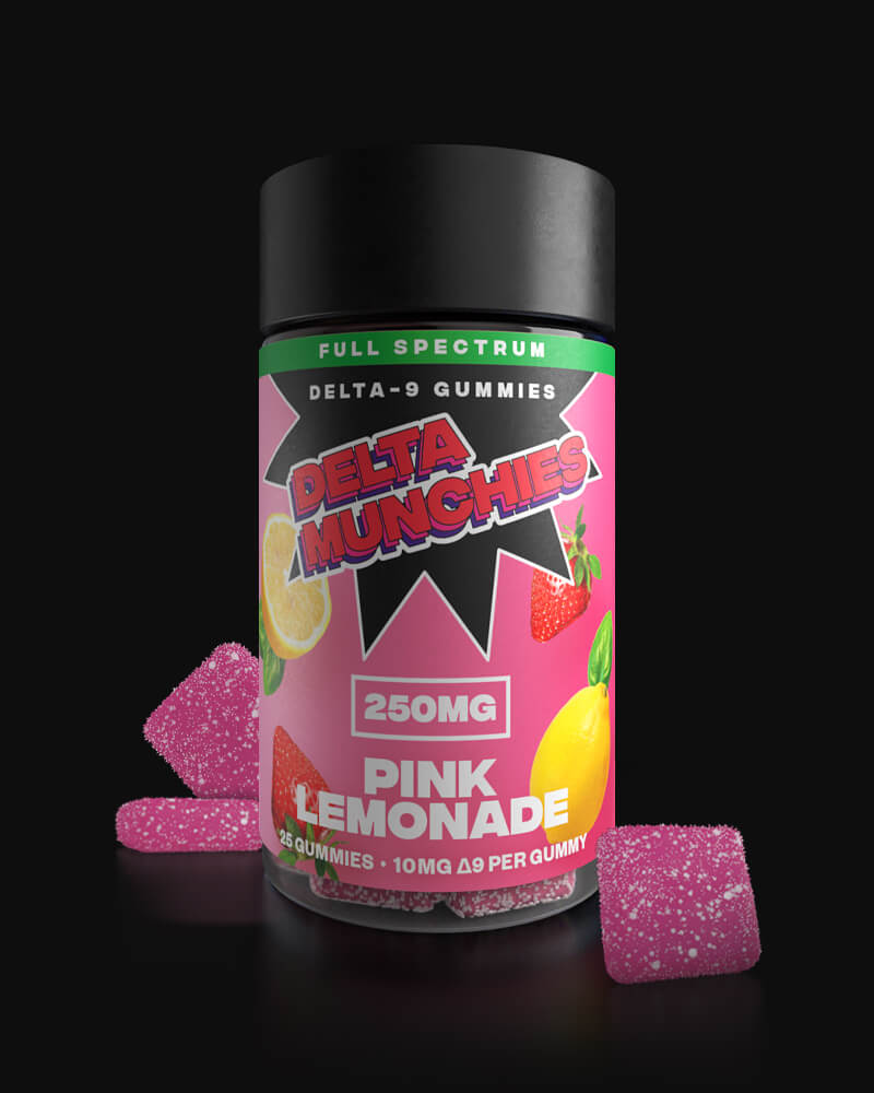 Delta Munchies Pink Lemonade Delta 9 Gummies Best Price