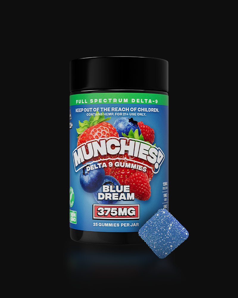 Delta Munchies Kiwi Burst Delta 9 Gummies 375mg/600mg Best Price