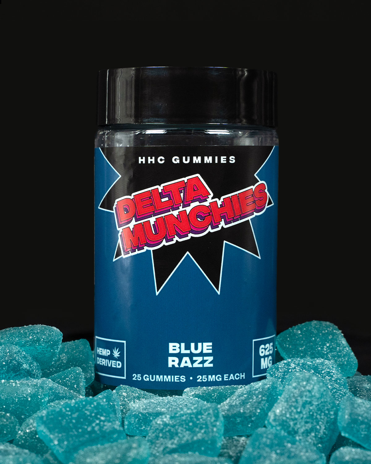 Delta Munchies Blue Razz HHC Gummies Best Price