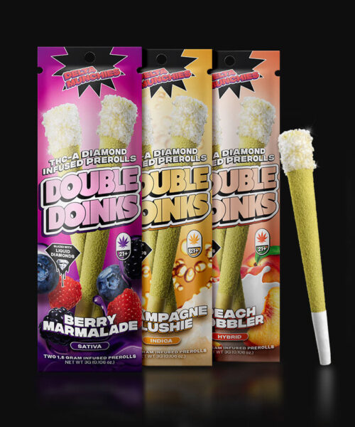 Delta Munchies Berry Marmalade Infused Prerolls (2 Pack) Best Price