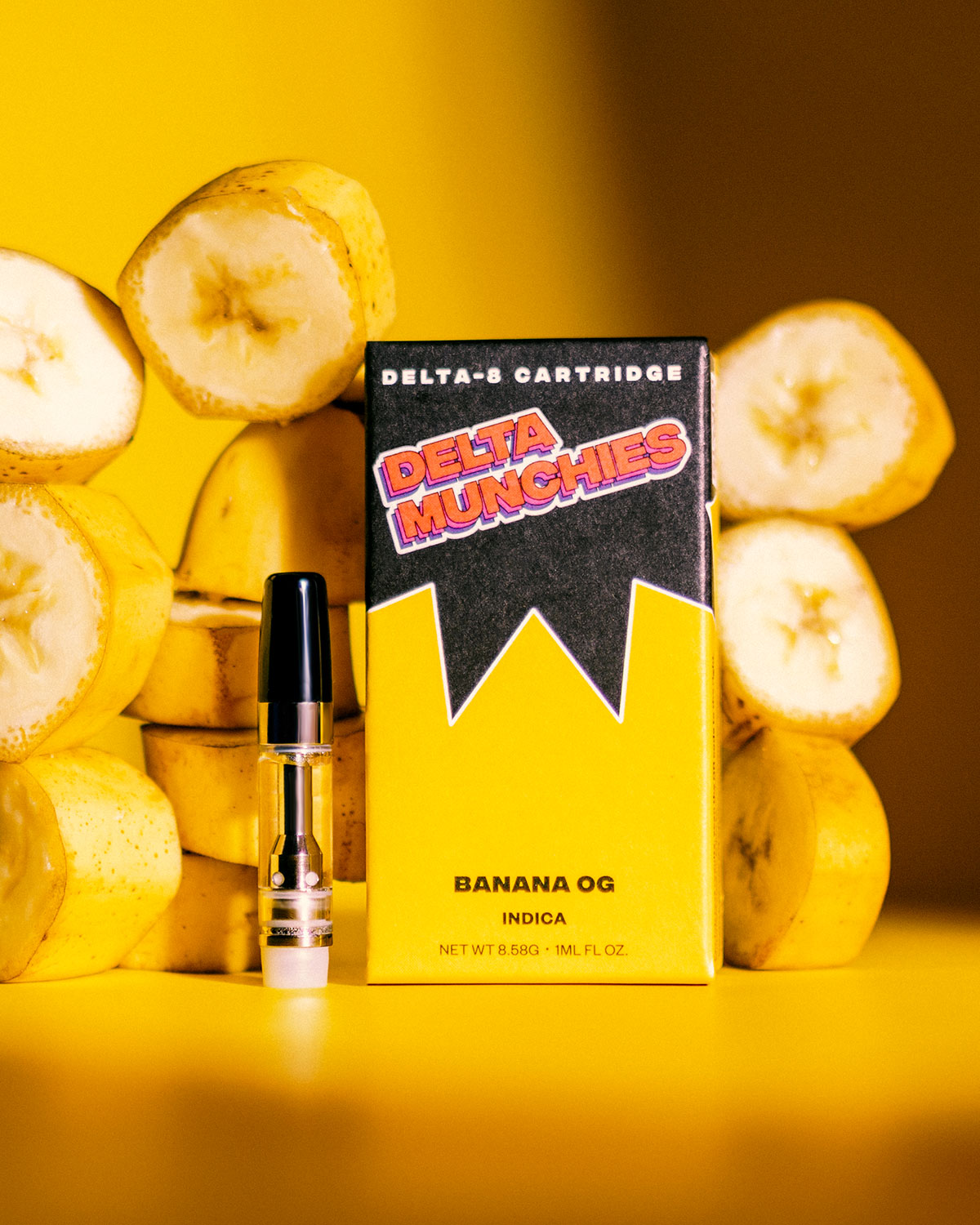 Delta Munchies Banana OG 1G Delta 8 Cart Best Price