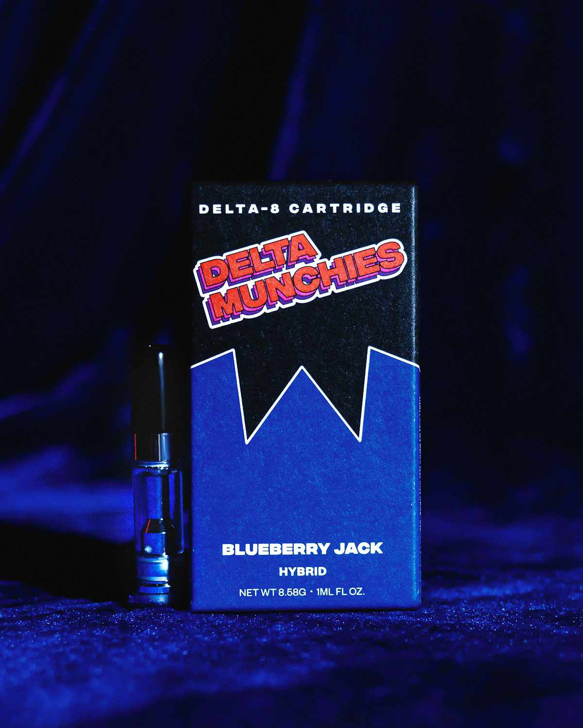 Delta Munchies Blueberry Jack 1G Delta 8 Cart Best Price