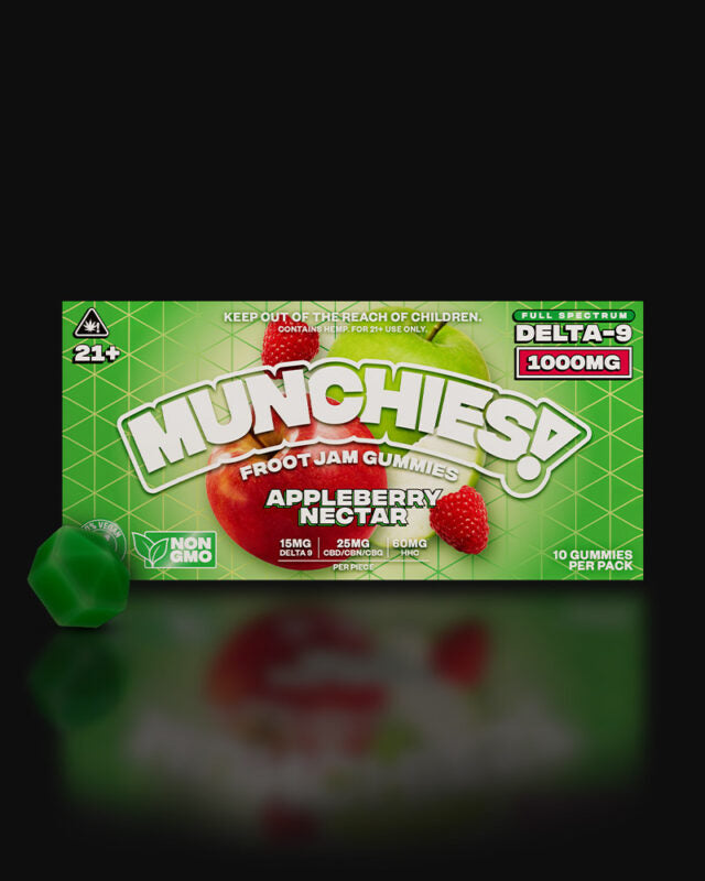 Delta Munchies Strawberry Dream 1000mg Delta 9 Gummies Best Price