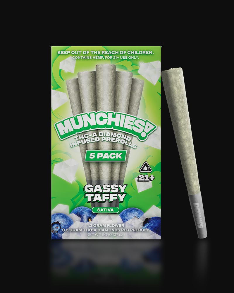 Delta Munchies Cosmic Cookies 1g THCA Infused Prerolls (5 Pack) Best Price