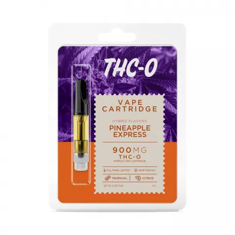 Pineapple Express Strain Vape -Pineapple Express Cartridge - THCO - 900mg - Buzz Best Price