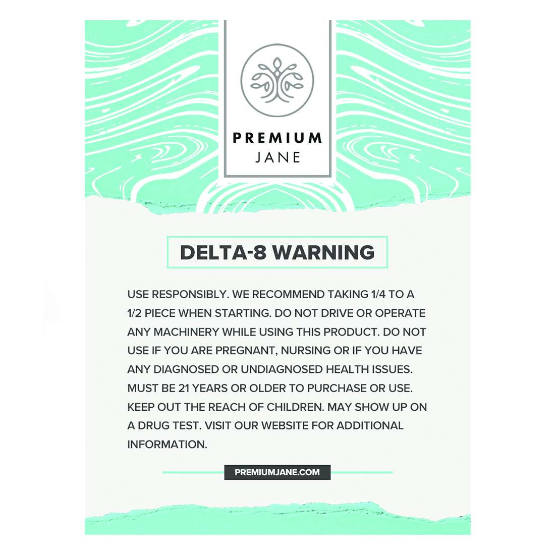 Premium Jane 625 mg Delta 8 Gummies Best Price