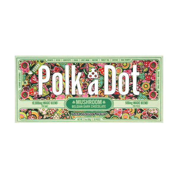 Polk a Dot x URB Mushroom Chocolate Bar (10,000mg) Best Price