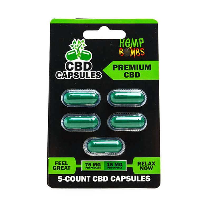 Premium CBD Capsules Hemp Bombs Best Price