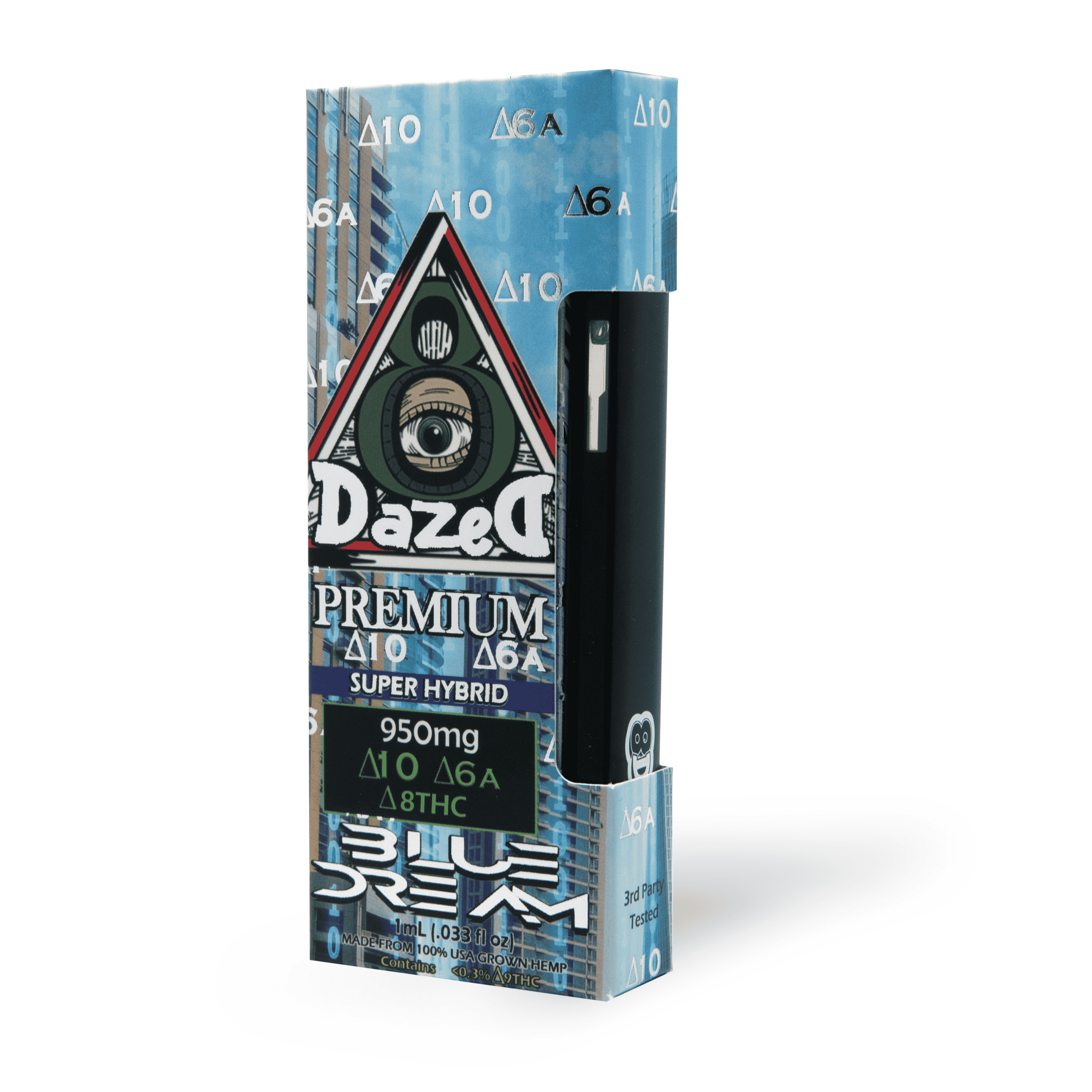 DazeD8 Blue Dream Delta 6a/ Delta 8/ Delta 10 Disposable (1g) Best Price