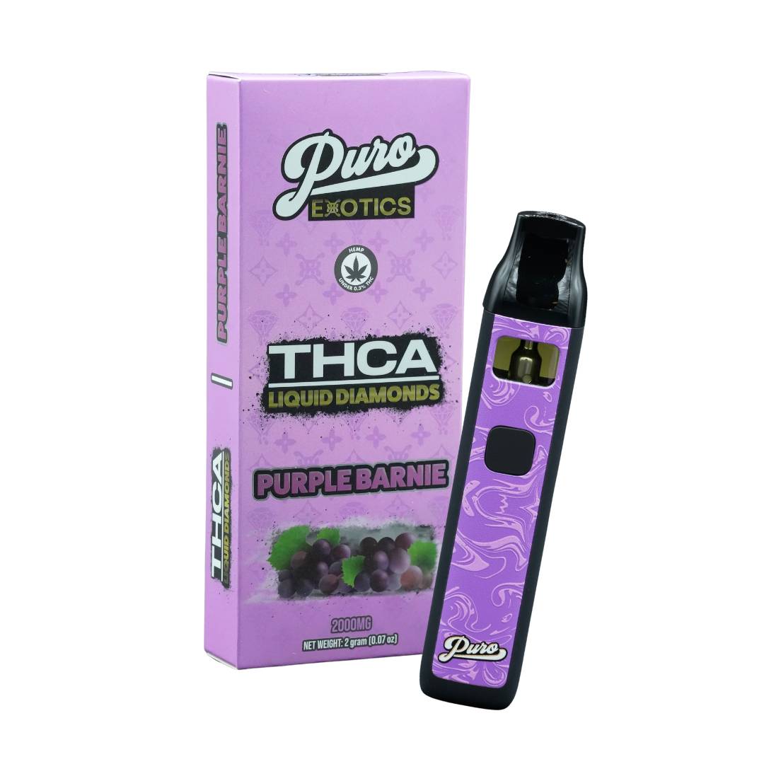 Puro Exotics THCA Liquid Diamonds Disposable Vapes 2g Best Price