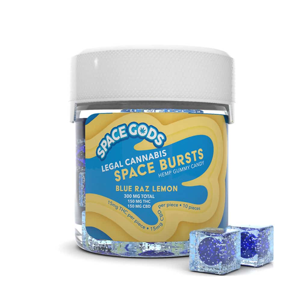 Space Gods Space Bursts Delta-9 THC + CBD Gummies (10pcs) Best Price