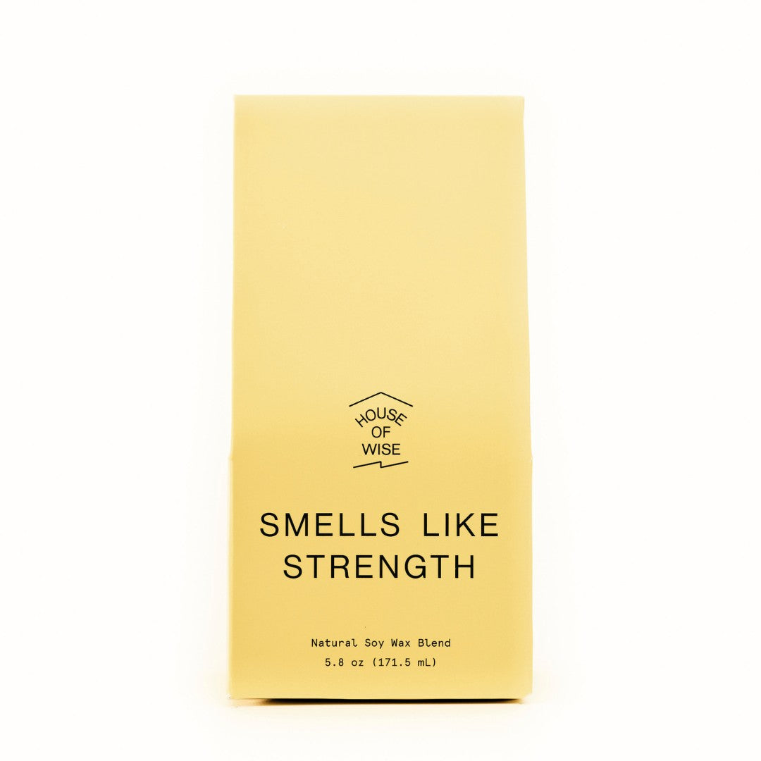 House of Wise Smells Like Strength Candle (5.8oz) Best Price