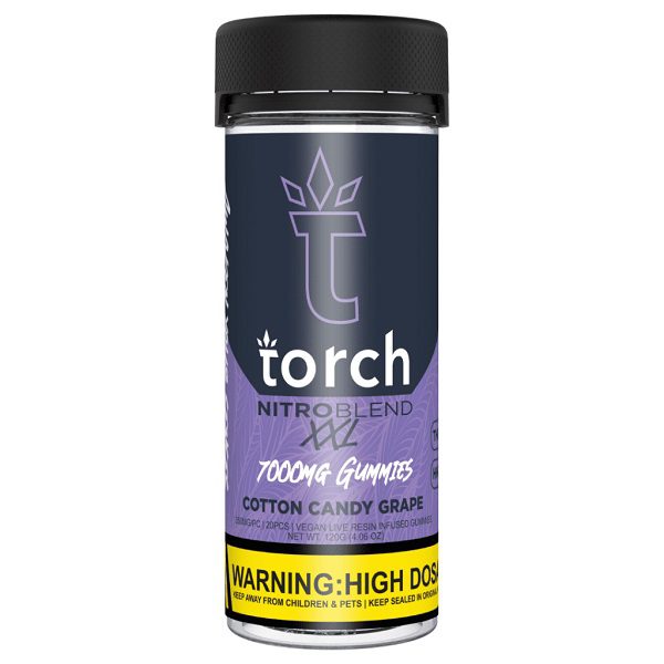 Torch Nitro Blend Gummies 7000mg | THC-P | HHC-P Best Price