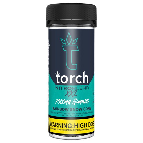 Torch Nitro Blend Gummies 7000mg | THC-P | HHC-P Best Price