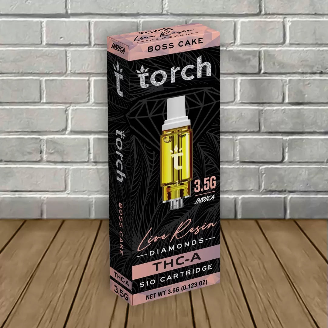 Torch Live Resin Diamonds THCa Cartridge 3.5g Best Price