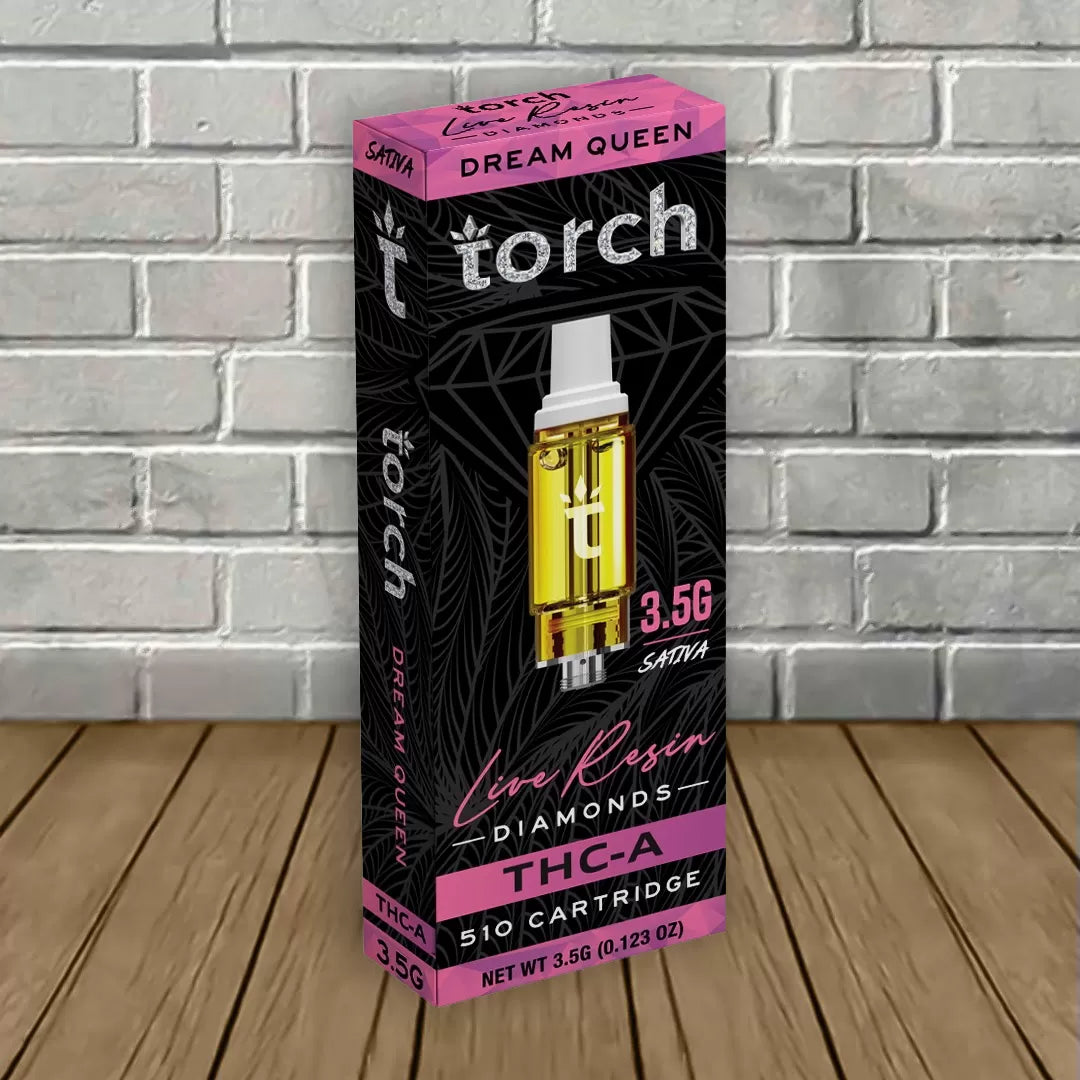 Torch Live Resin Diamonds THCa Cartridge 3.5g Best Price