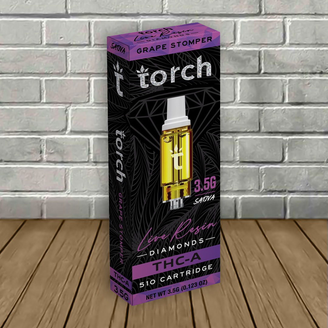 Torch Live Resin Diamonds THCa Cartridge 3.5g Best Price